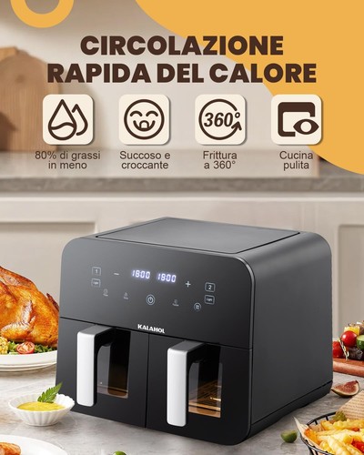 Friggitrice aria doppio - ad,