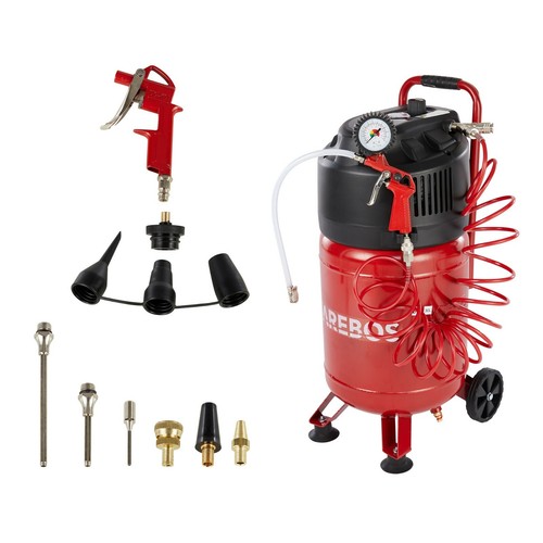 Arebos compressore aria - aria, 30l