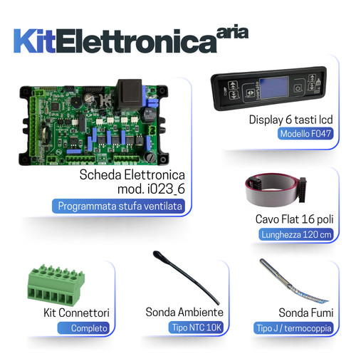 Kit scheda elettronica - scheda,